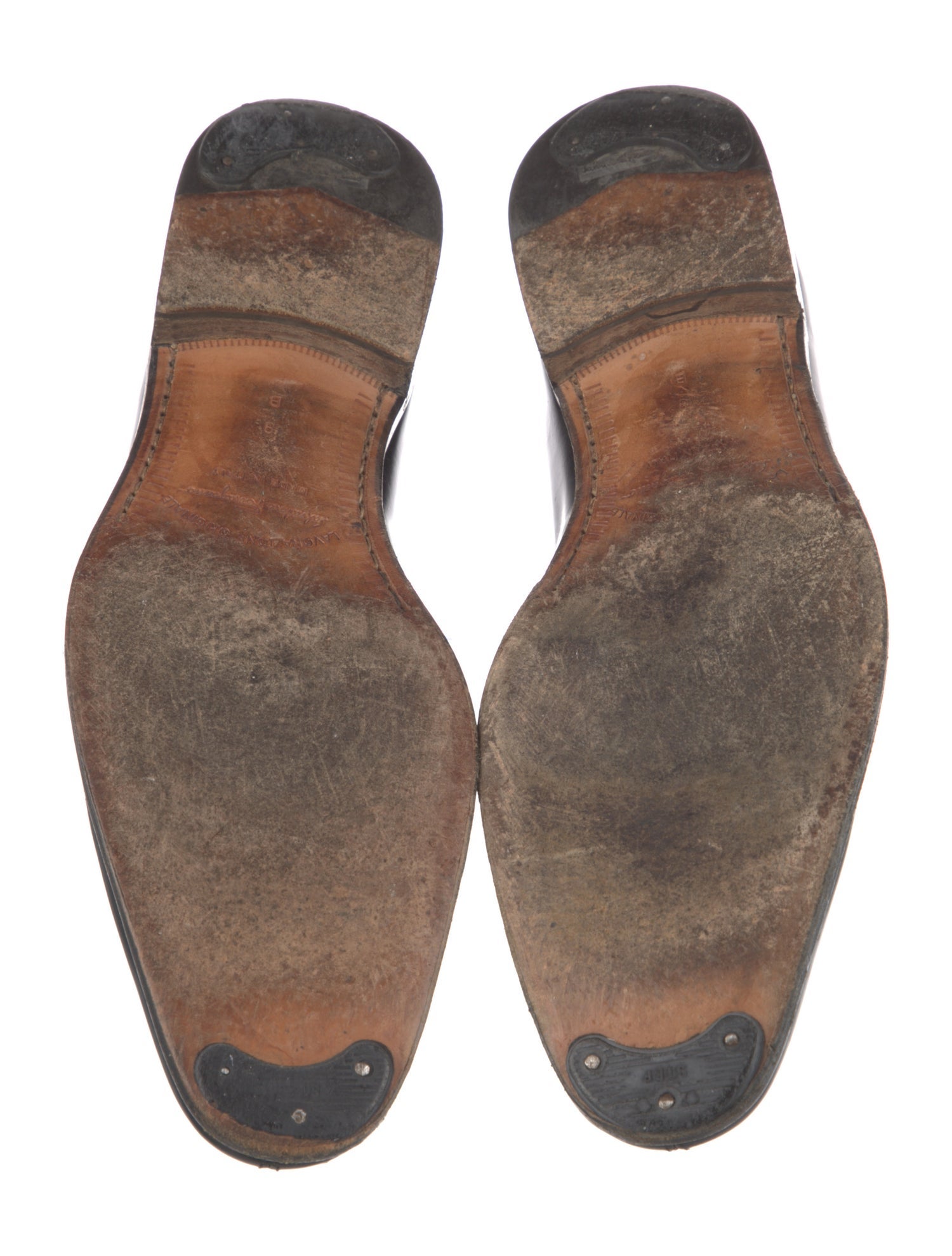 Salvatore Ferragamo Leather Oxfords